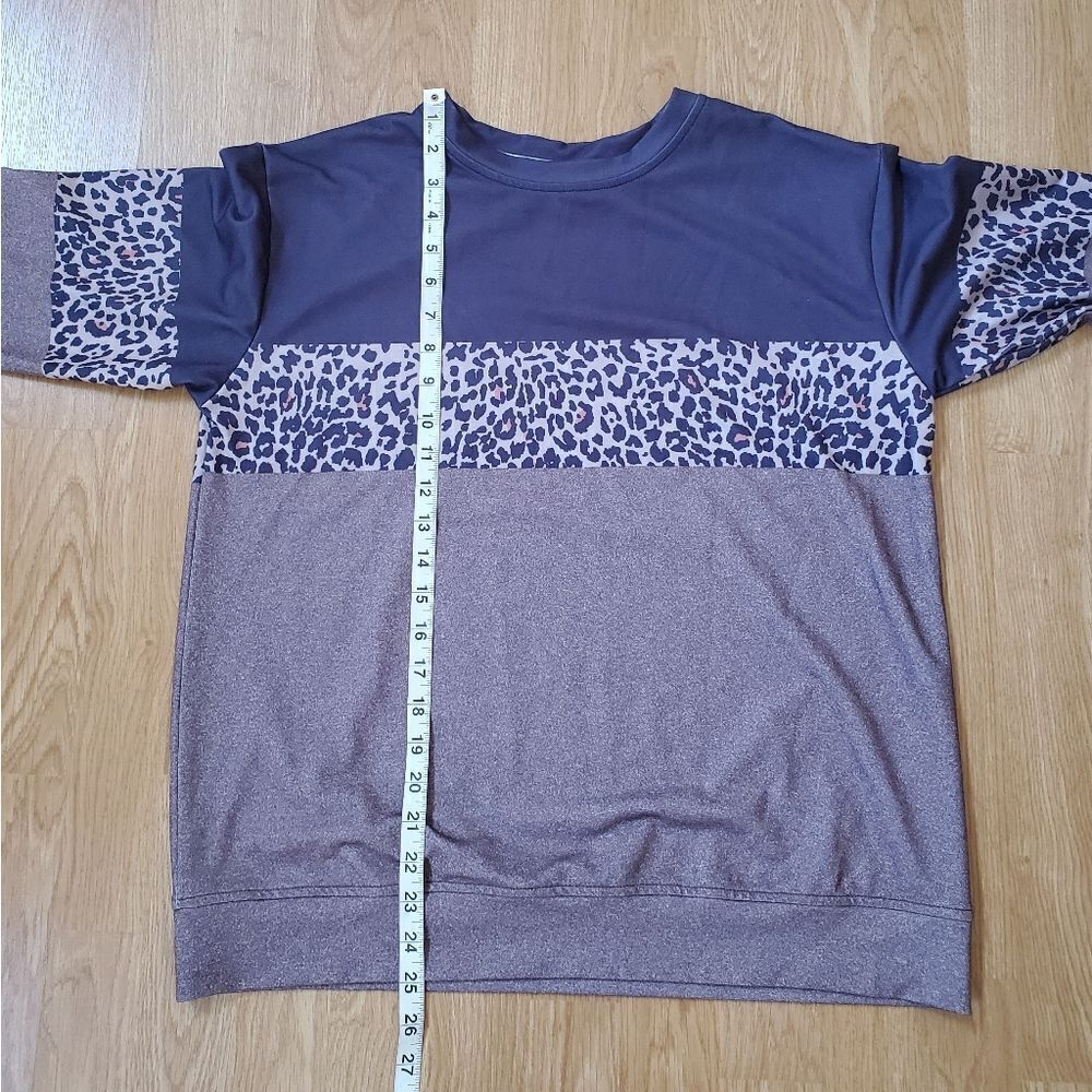 Pixie Lady Block Sweatshirt sz Med - Picture 9 of 11